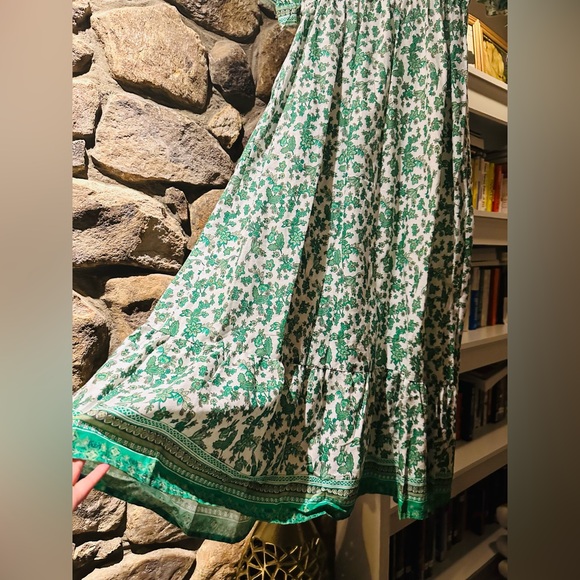 NWT Lapogee cotton linen blend maxi dress. Size S. Very hobo cottage core. - Picture 11 of 14